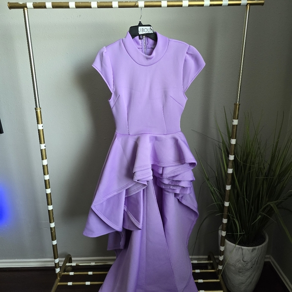 Lilac High Low Top - Picture 1 of 3